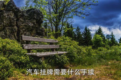 廣州恩平上牌需要什么手續(xù)，廣州市怎樣給機(jī)動(dòng)車辦理牌照