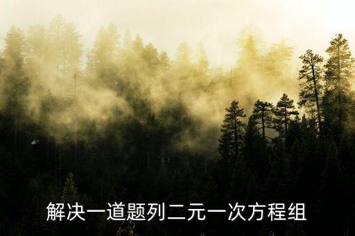 上海市教委陸靖簡歷，解決一道題列二元一次方程組