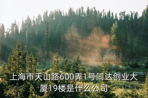 上海市風向標實業有限公司，上海市凱旋路3500號 1號樓 22樓A座是什么公司