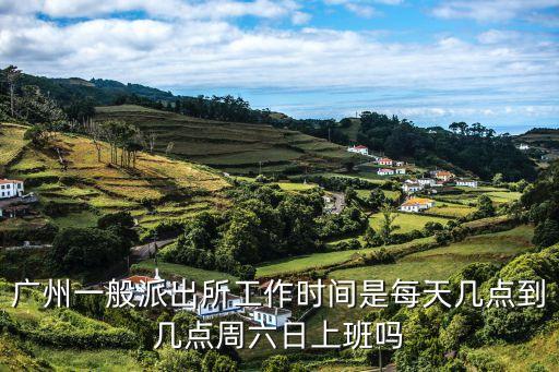廣州市派出所工作情況，廣州一般派出所工作時間是每天幾點到幾點周六日上班嗎