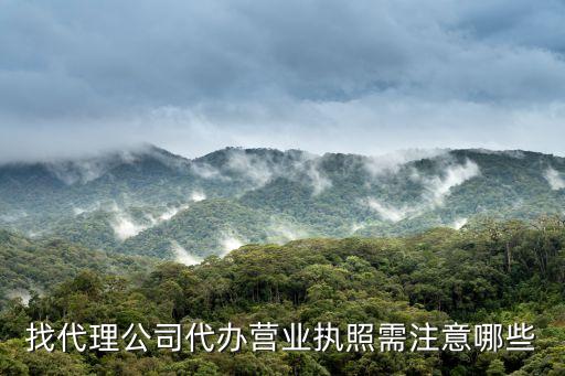 廣州代辦營業執照要注意什么，找代理公司代辦營業執照需注意哪些