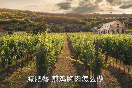 雞胸肉減脂餐做法，減肥餐 煎雞胸肉怎么做