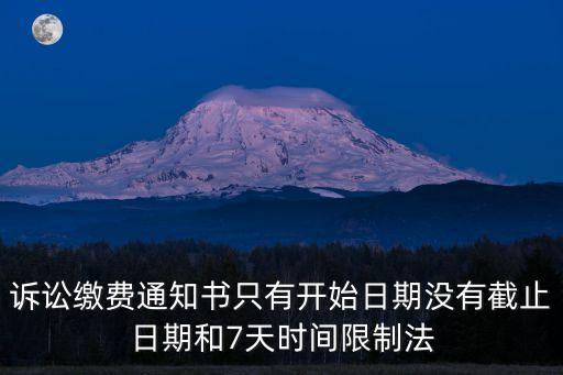 上海市人民*繳納訴訟費通知，*訴訟費繳費通知書和票面信息怎么填