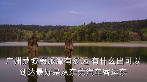 廣州荔城離派潭有多遠 有什么出可以到達最好是從東莞汽車客運東
