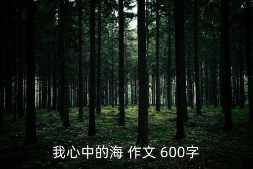 我心中的那片海，我心中的那片海作文