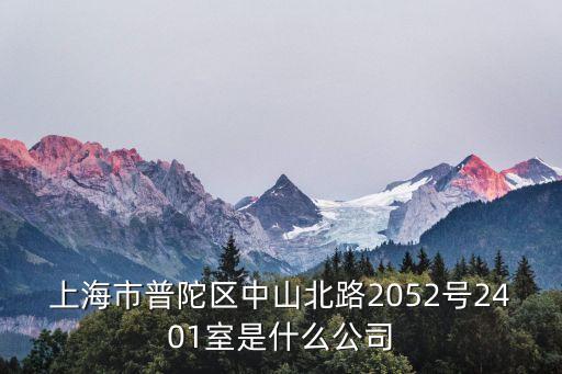 上海市墾壘實業有限公司，上海市光復路195號四行創意倉庫409室公司挺大的 公司叫什么名字