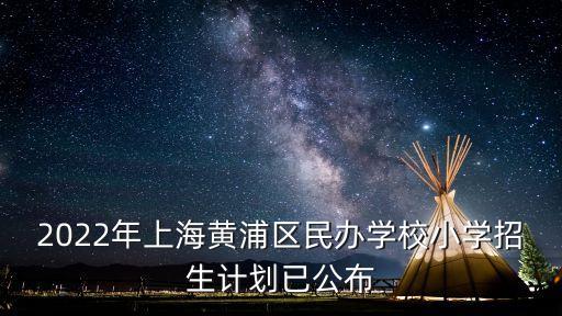 上海市黃浦區(qū)民辦教育網(wǎng)，2022年上海黃浦區(qū)民辦學(xué)校小學(xué)招生計(jì)劃已公布