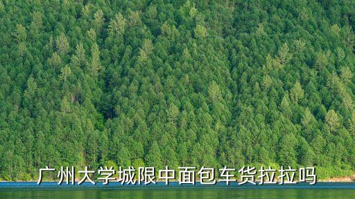 廣州*限制貨拉拉嗎，廣州大學城限中面包車貨拉拉嗎