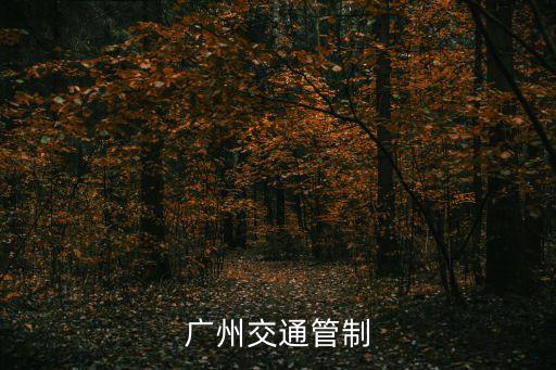 廣州交通管制