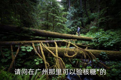 請問在廣州那里可以驗核糖*的