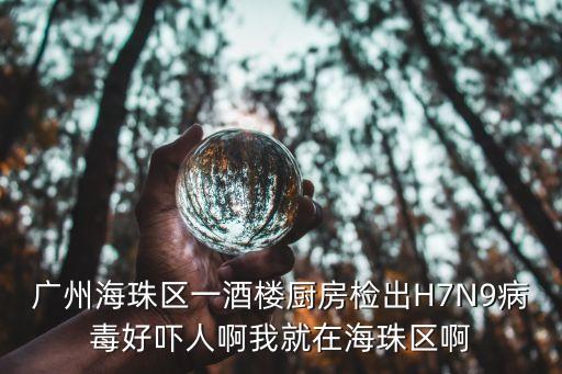 廣州海珠區(qū)一酒樓廚房檢出H7N9病毒好嚇人啊我就在海珠區(qū)啊