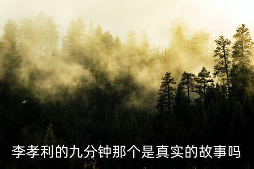 李孝利事件，李孝利的九分鐘那個是真實的故事嗎