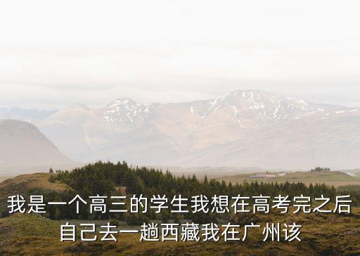 廣州高考完*，廣州高考后同學有什么打算