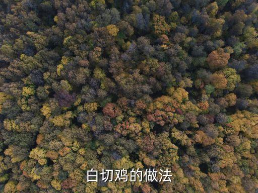 白切雞，怎樣做白斬雞