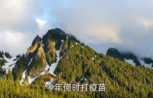 廣州疫苗6月份第一針，今年何時打疫苗