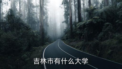 吉林市有什么大學
