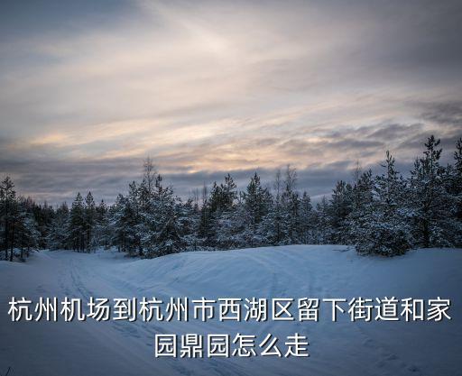 杭州和家園,從杭州求是和家園到夢幻小鎮公交線路