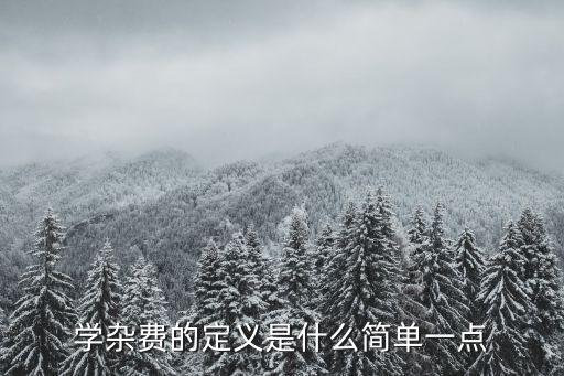 學雜費包括什么,高校學雜費包括哪些?