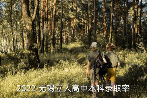 2022 無錫立人高中本科錄取率