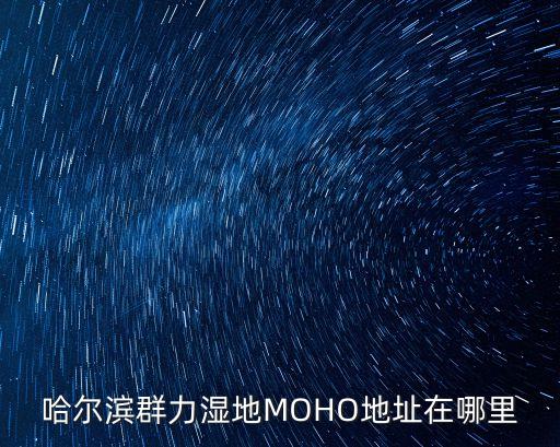 哈爾濱群力濕地MOHO地址在哪里