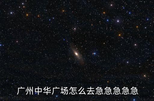  廣州中華廣場怎么去急急急急急