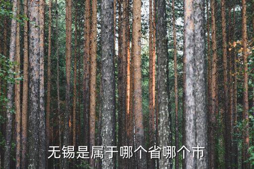 無錫哪個省,無錫是哪個省?無錫市是江蘇省轄地級市