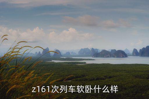 z161,z161次列車軟臥什么樣?