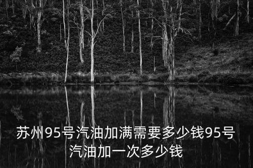 蘇州95號汽油加滿需要多少錢95號汽油加一次多少錢