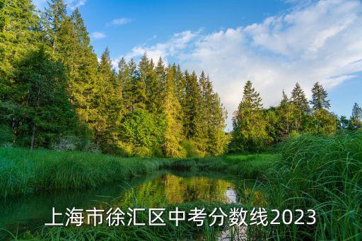 上海高中錄取分數線,上海徐匯區高中錄取分數線20232023年公布