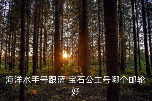 海洋水手號跟藍 寶石公主號哪個郵輪好