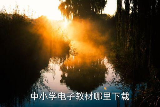 電子課本下載,網上下載課本電子版怎么下載?