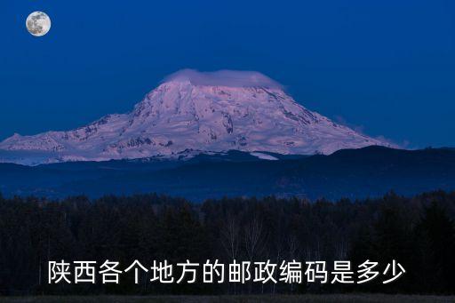陜西省郵政編碼,西安市陜西省榆林市郵政編碼是多少?