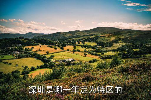 深圳特區(qū)成立時(shí)間,深圳市特區(qū)什么時(shí)候成立?