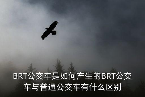 BRT公交車(chē)是如何產(chǎn)生的BRT公交車(chē)與普通公交車(chē)有什么區(qū)別