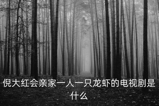 倪大紅會親家一人一只龍蝦的電視劇是什么