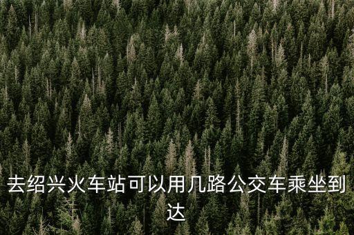 去紹興火車站可以用幾路公交車乘坐到達