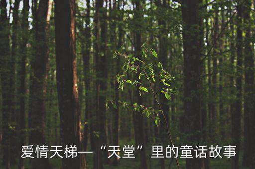  愛情天梯—“天堂”里的童話故事