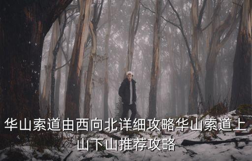 華山索道由西向北詳細攻略華山索道上山下山推薦攻略