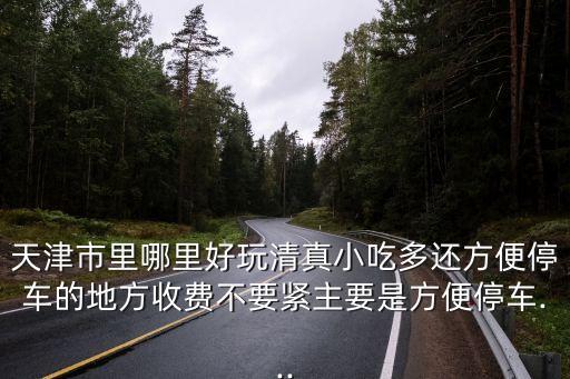 天津市里哪里好玩清真小吃多還方便停車(chē)的地方收費(fèi)不要緊主要是方便停車(chē)...