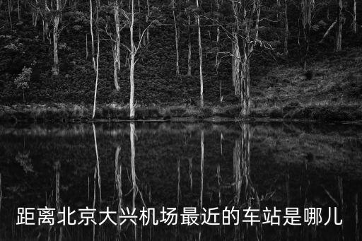 距離北京大興機場最近的車站是哪兒