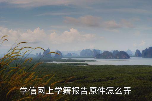 學籍在線驗證報告怎么弄,學習在線驗證報告怎么弄?