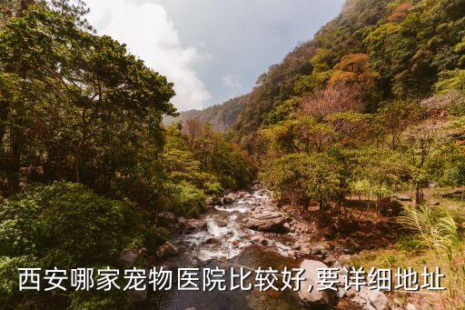 西安哪家寵物醫院比較好,要詳細地址