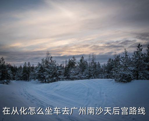 在從化怎么坐車去廣州南沙天后宮路線