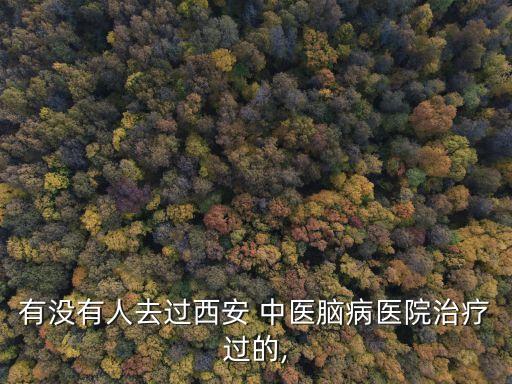 中醫腦病醫院,西安中醫腦病醫院成立?