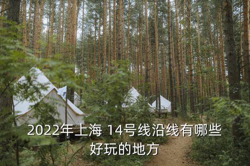 2022年上海 14號線沿線有哪些好玩的地方