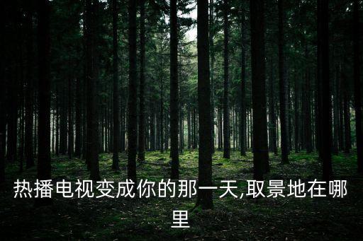 熱播電視變成你的那一天,取景地在哪里