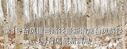 第3號(hào)臺(tái)風(fēng)暹芭路徑最新消息臺(tái)風(fēng)路徑3號(hào)臺(tái)風(fēng)最新消息
