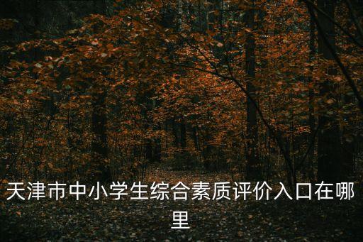 綜合素質平臺登錄入口,綜合素質評價家長登錄入口在哪?