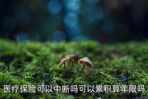 醫保中斷還累計年限嗎,醫療中斷可以累計嗎?可以清零嗎?