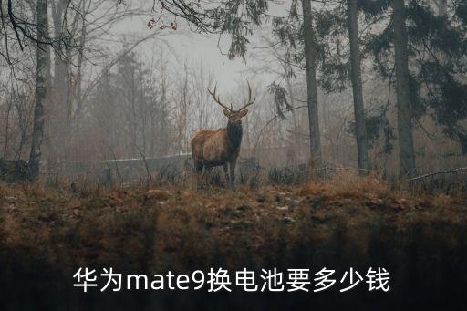 華為mate9換電池要多少錢